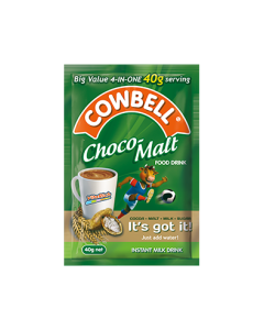 COWBELL Chocomalt 40g sachet x10 /Strip