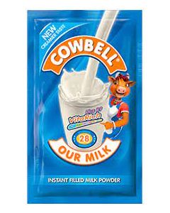 COWBELL Milk Plain Vita Rich 14g Sachet x10 /Strip
