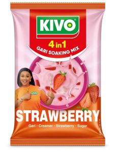 Kivo 4in1 Gari Soakings Mix -Strawberry - 125g /Strip