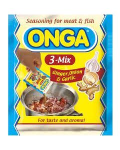 ONGA 3 Mix (Ginger, Onion & Garlic) Seasoning Spices 10gx10 /Strip